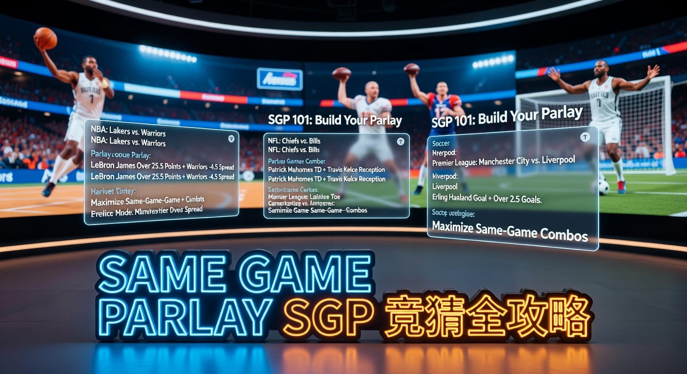 超级过关 same game parlay SGP实战指南2026年